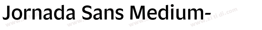 Jornada Sans Medium字体转换 Jornada Sans Medium字体转换